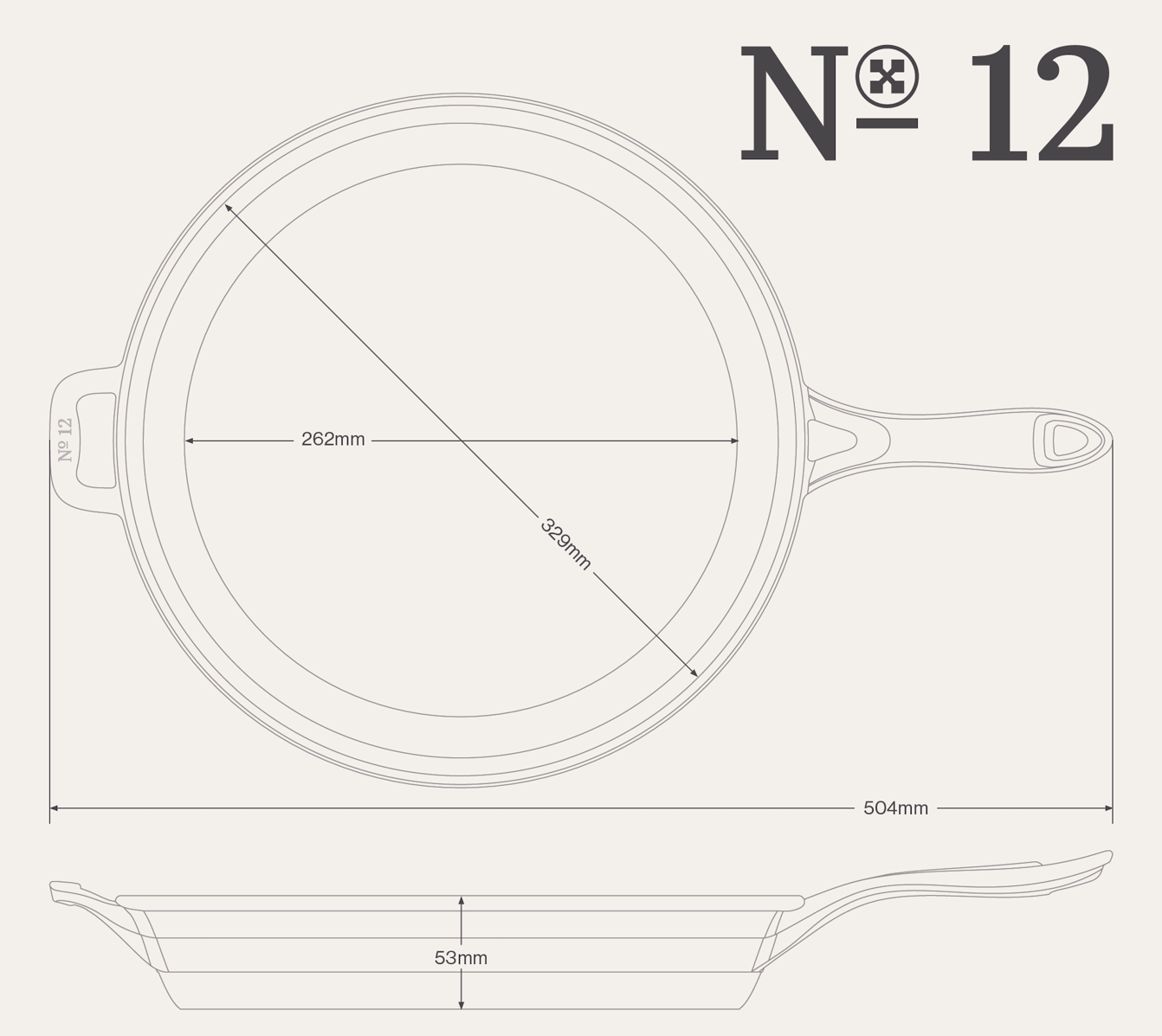 No. 12 Skillet