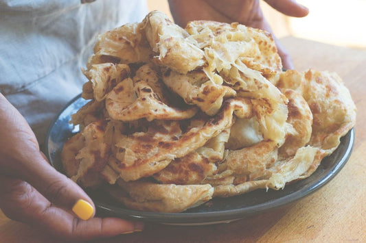 Marie Mitchell's Buss Up Shut Roti